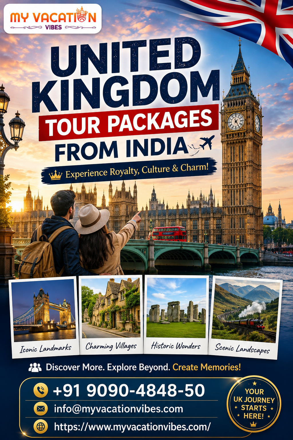 united kingdom tour packages from india
