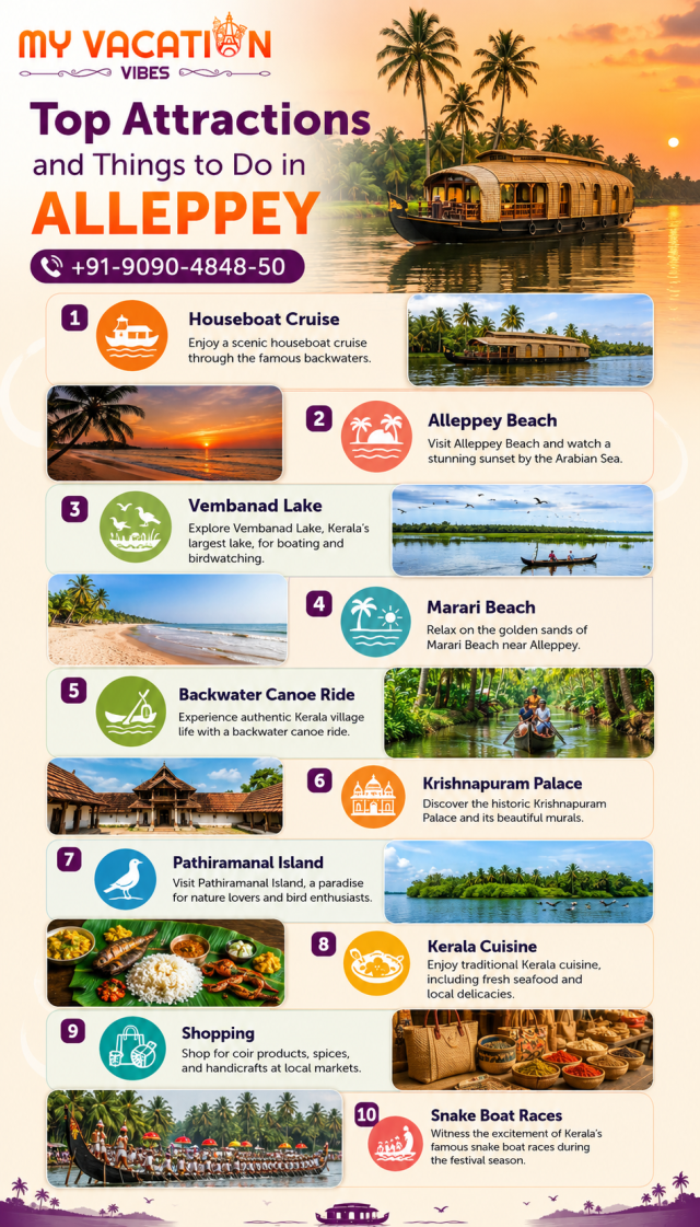 Top Attractions and Things to Do in Alleppey